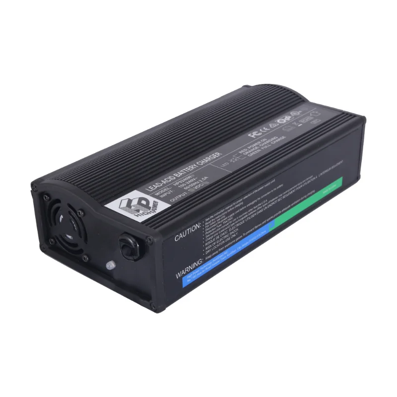 HP0240WB 24V8A wheelchair battery charger with ISO-7176 EN60601 certification