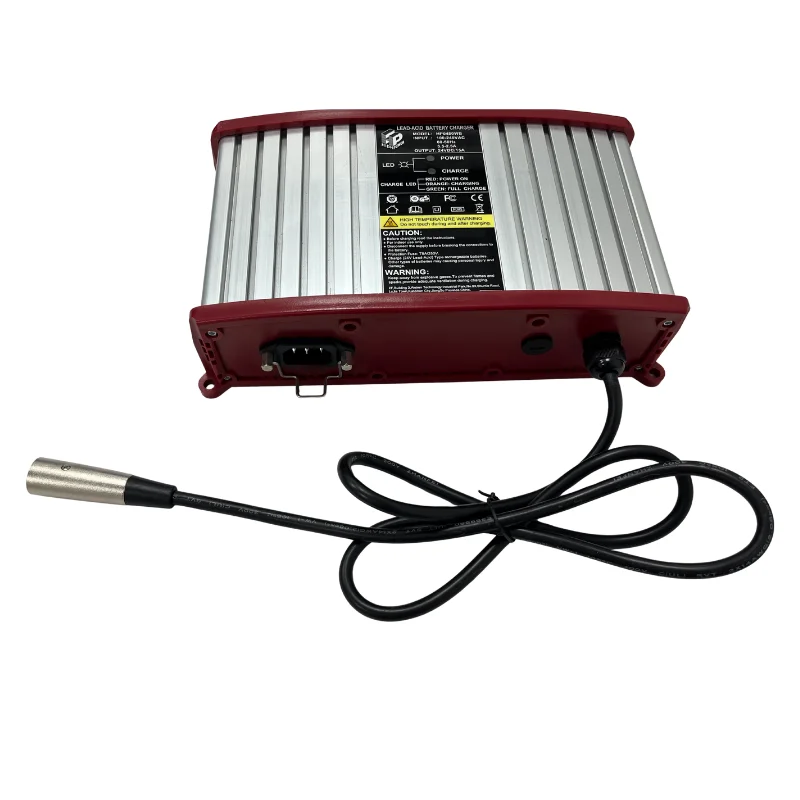 24V charger for forklift trucks β HP0480W 15A industrial-grade unit